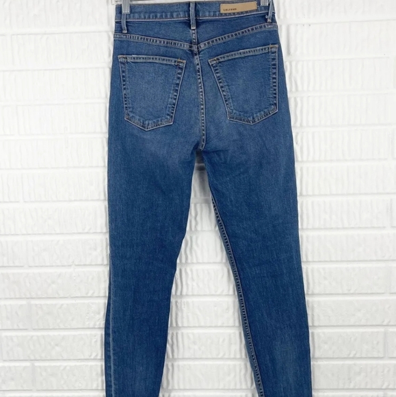 NWT GRLFRND KENDALL IN  NO MORE TEARS HI RISE STRETCH DENIM W/ SLIM LEG - Picture 7 of 16